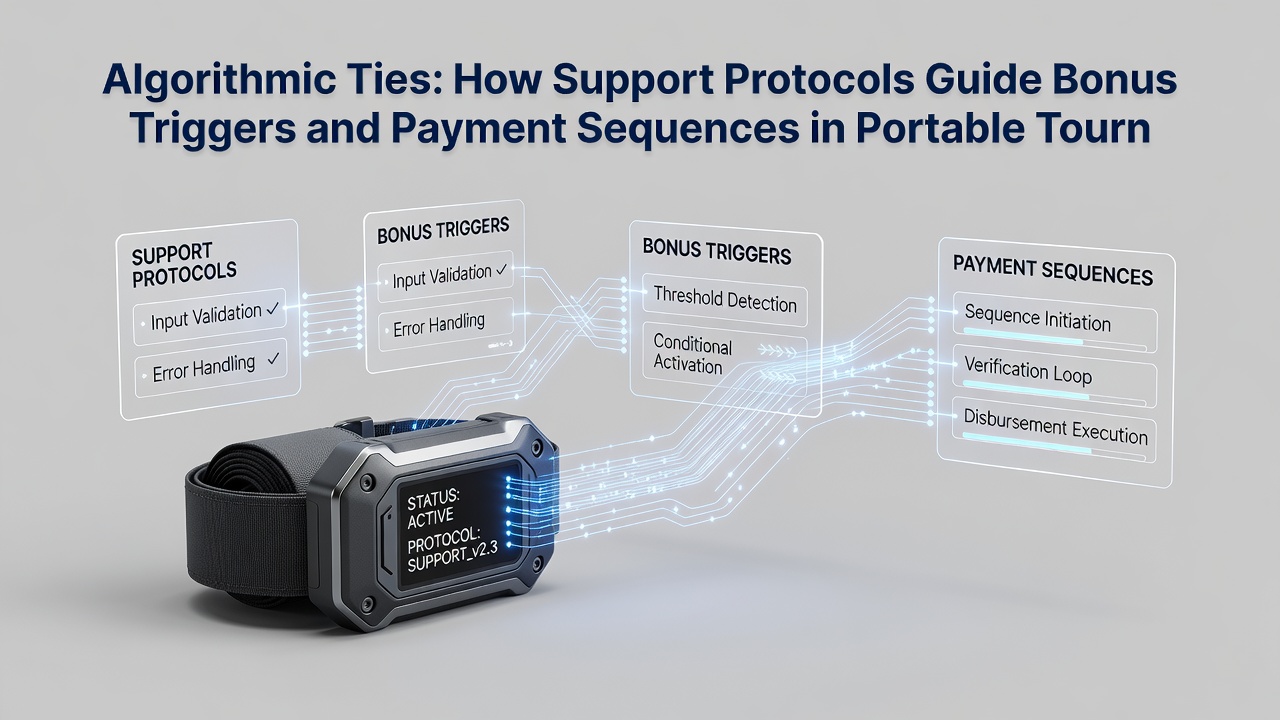 Flow diagram of algorithmic payment sequences linked to support protocols in esports tournaments
