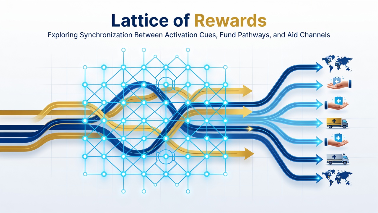 Illustration of synchronized fund transfer networks linking mobile tournament rewards and support systems