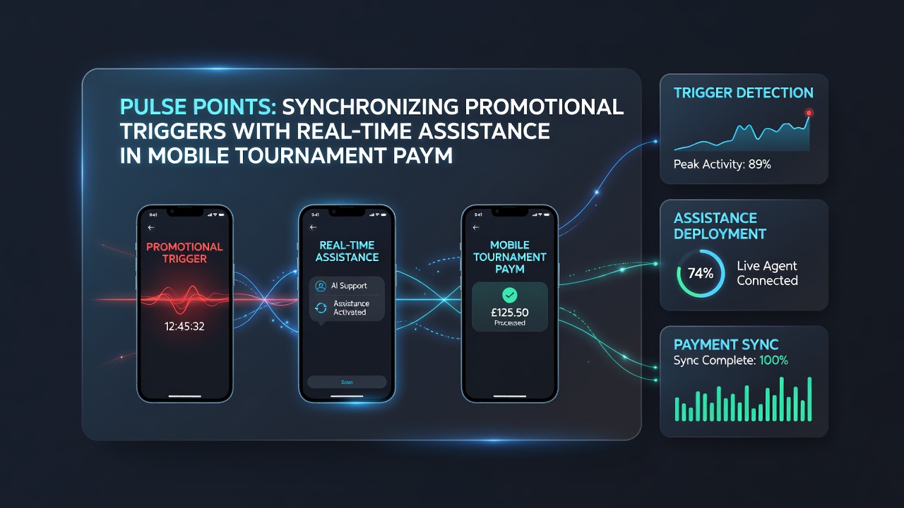 Support dashboard illustrating live synchronization between promotional credits and payment chain monitoring