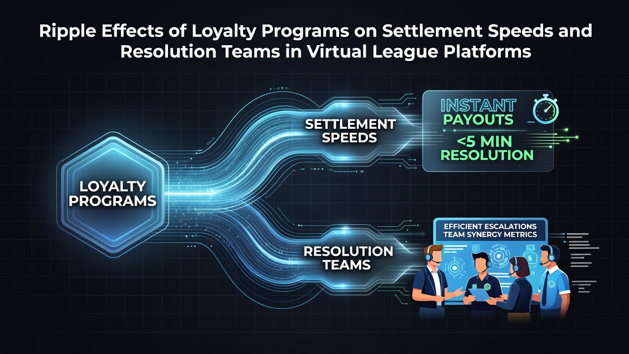 Dashboard showing loyalty tier impacts on transaction processing in virtual leagues