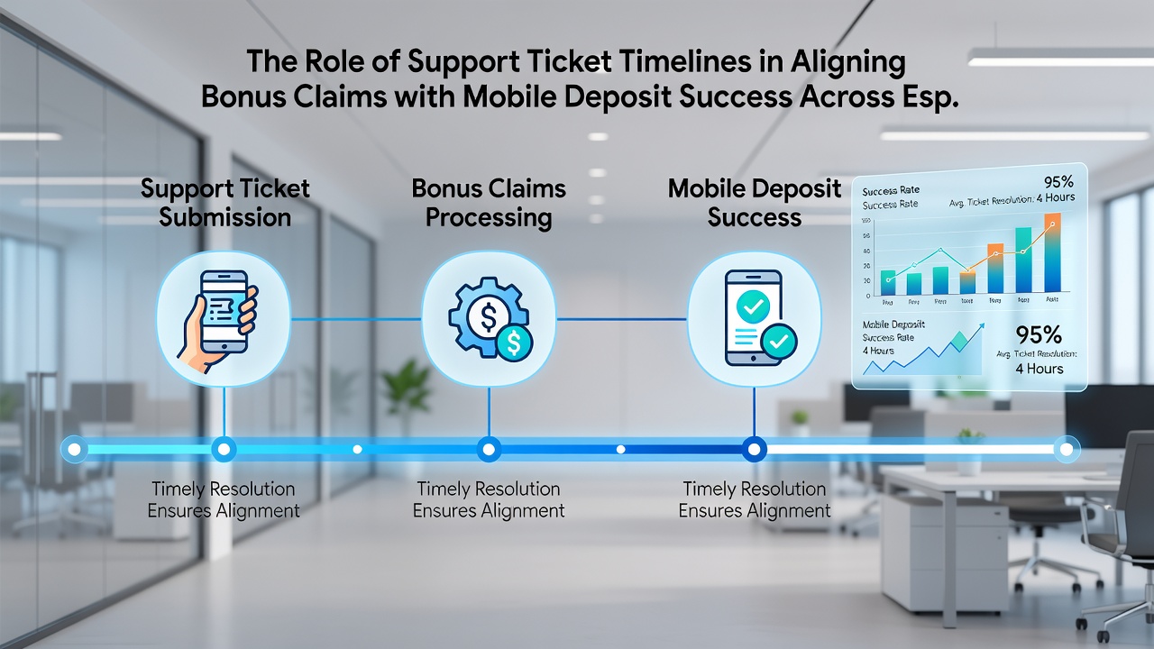 Mobile slot interface with deposit confirmation and support ticket status overlay during active play sessions