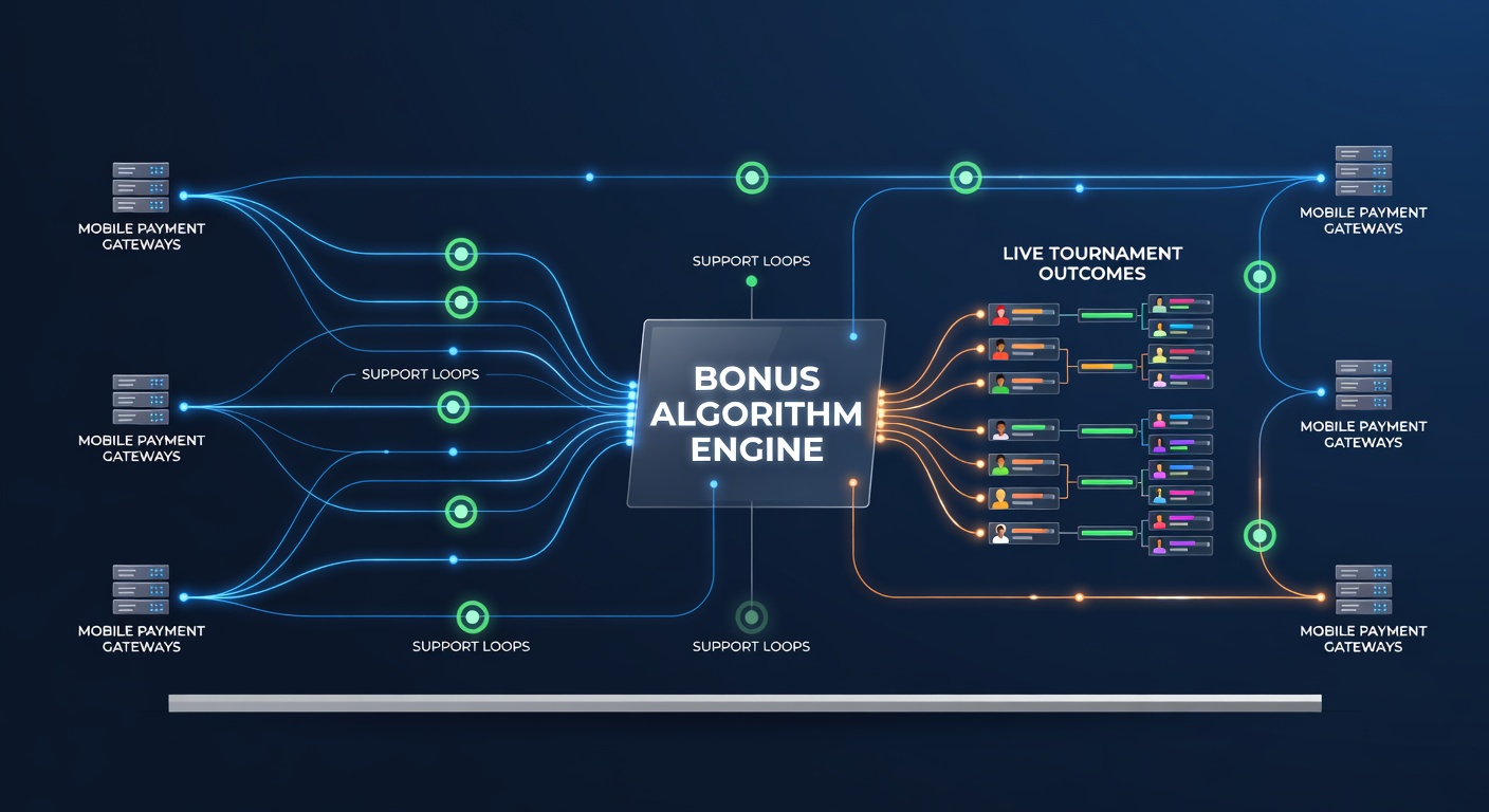Support dashboard displaying looped queries from mobile casino users connected to bonus algorithm adjustments and live payment confirmations